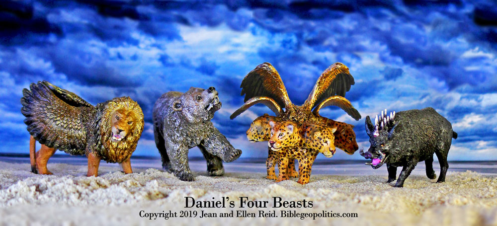 Daniels four beasts - 4th beast is a boar
